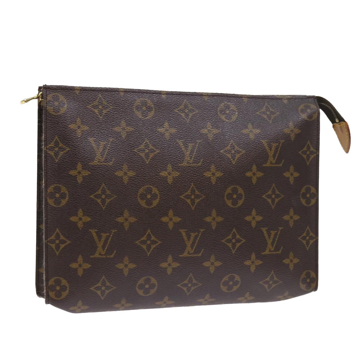 LOUIS VUITTON Monogram Poche Toilette 26 Pouch M47542 LV 56362