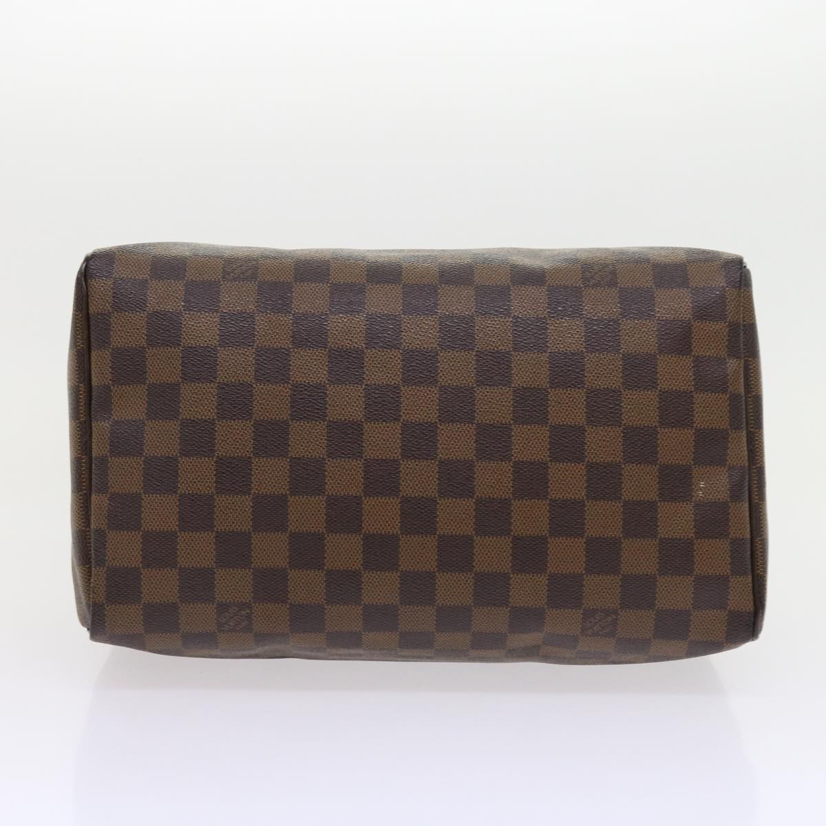 LOUIS VUITTON Damier Ebene Speedy 30 Hand Bag N41364 LV 56391