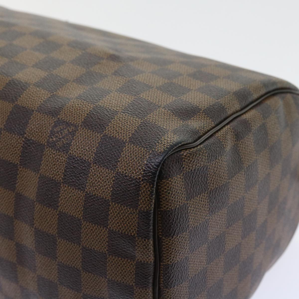 LOUIS VUITTON Damier Ebene Speedy 30 Hand Bag N41364 LV 56391