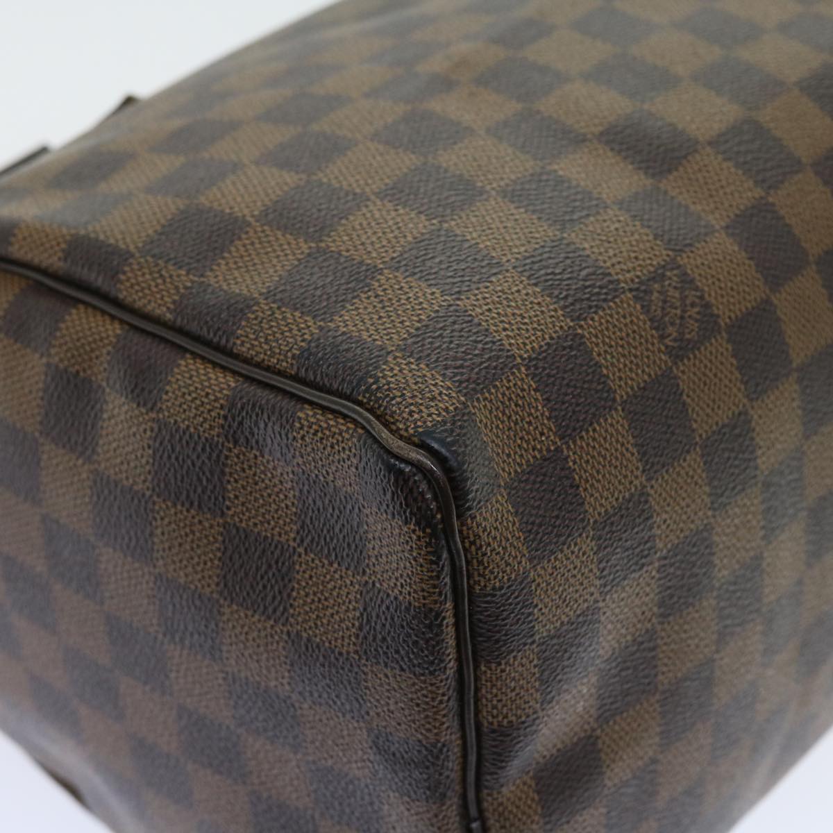 LOUIS VUITTON Damier Ebene Speedy 30 Hand Bag N41364 LV 56391
