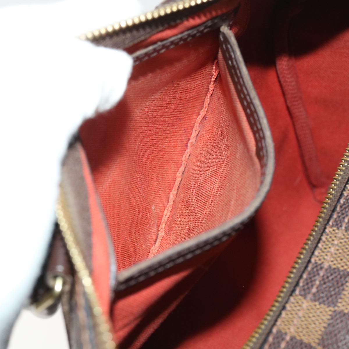 LOUIS VUITTON Damier Ebene Speedy 30 Hand Bag N41364 LV 56391