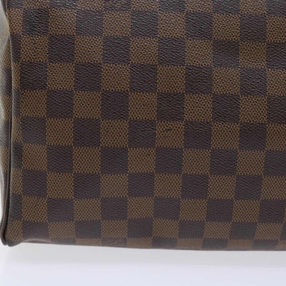 LOUIS VUITTON Damier Ebene Speedy 30 Hand Bag N41364 LV 56391