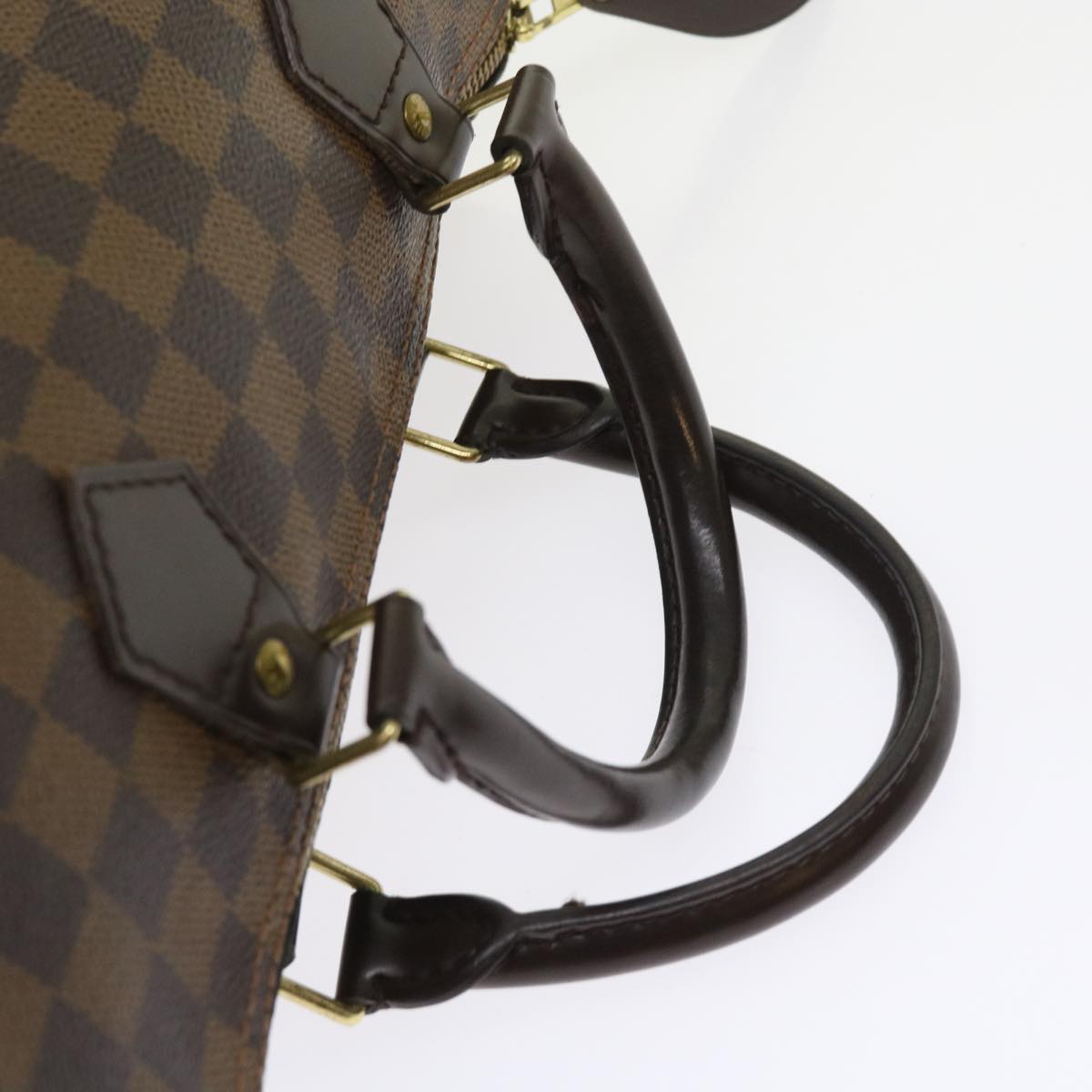 LOUIS VUITTON Damier Ebene Speedy 30 Hand Bag N41364 LV 56391