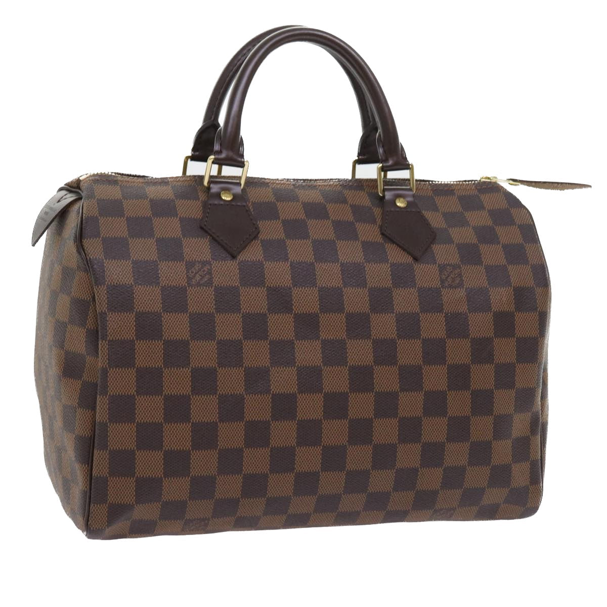 LOUIS VUITTON Damier Ebene Speedy 30 Hand Bag N41364 LV 56392