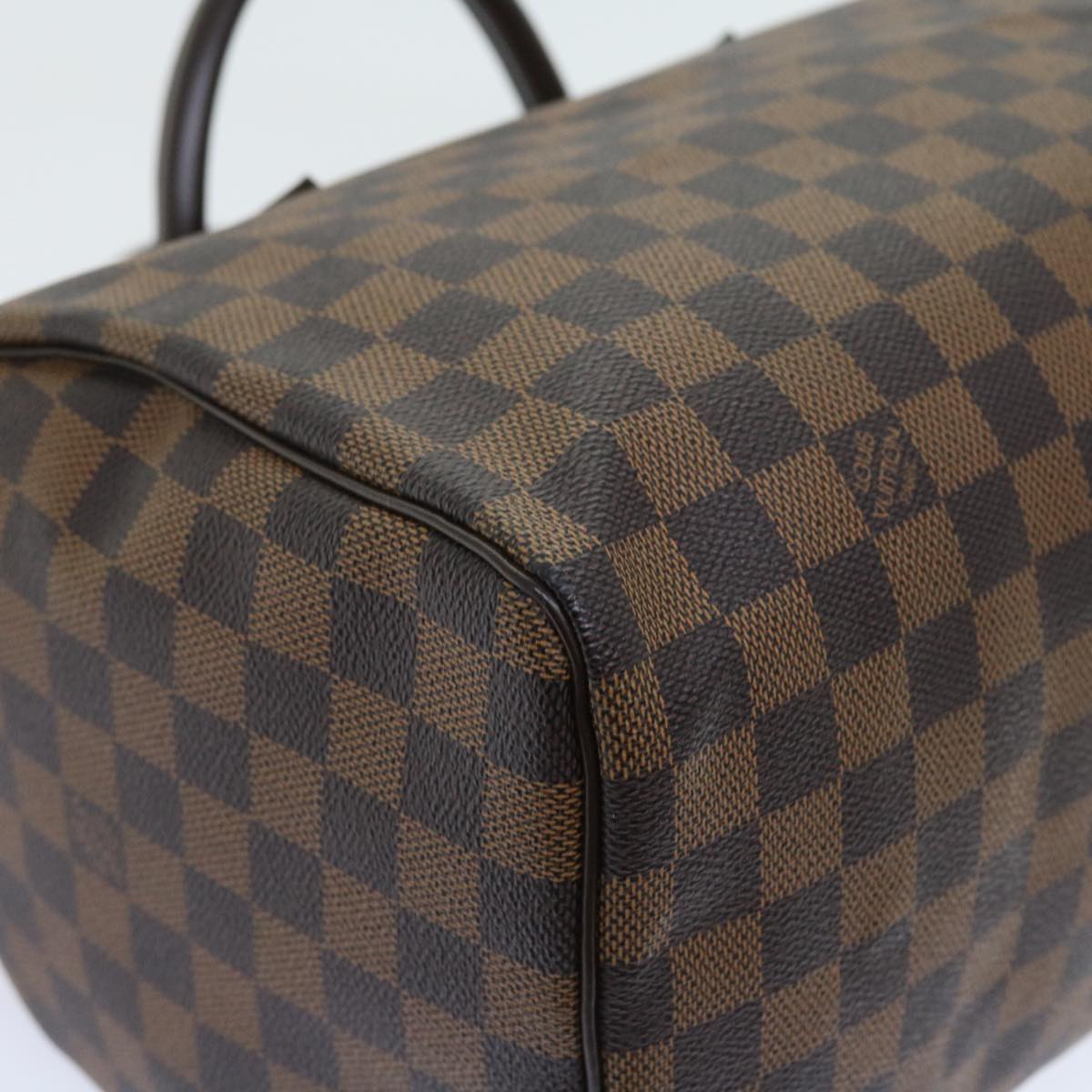 LOUIS VUITTON Damier Ebene Speedy 30 Hand Bag N41364 LV 56392