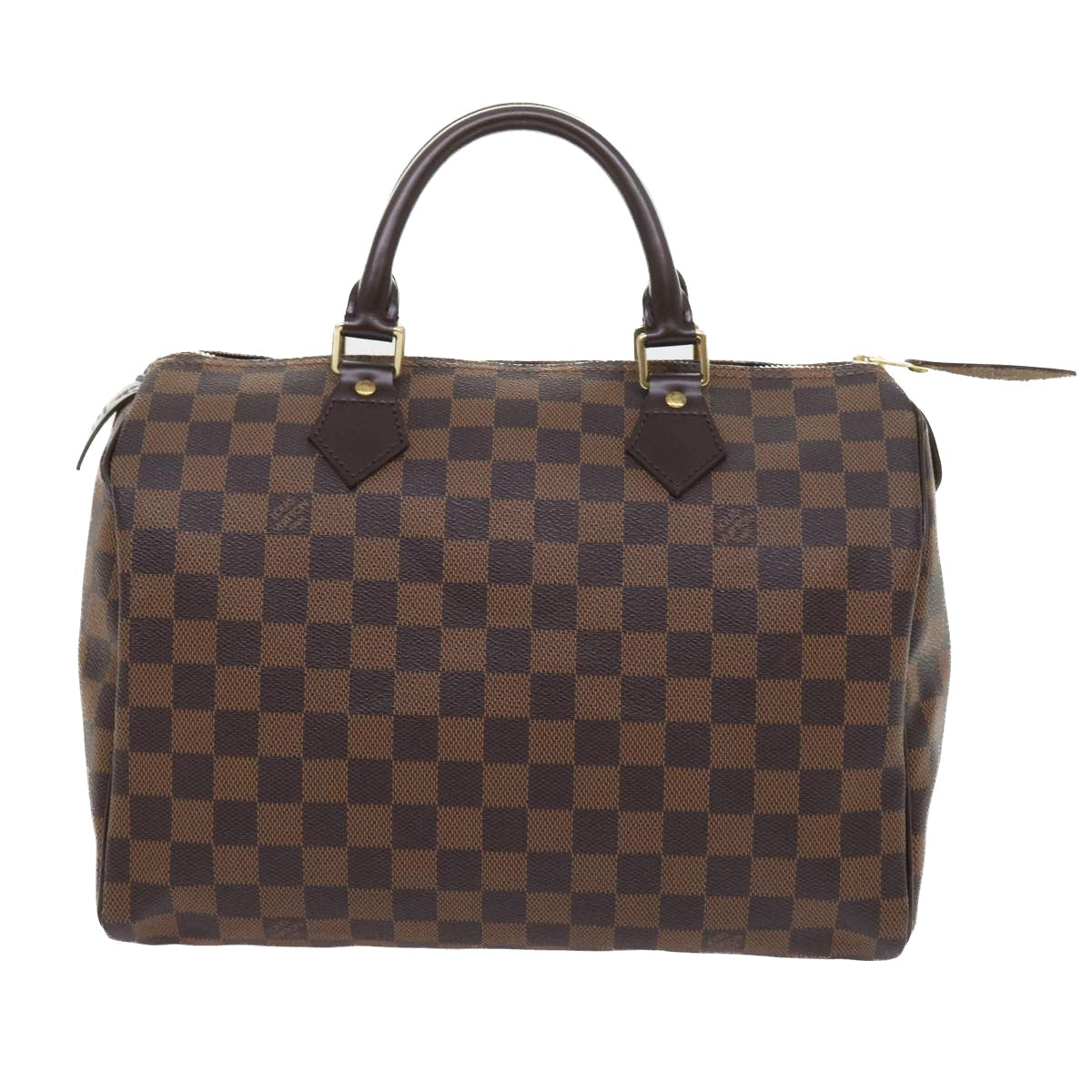 LOUIS VUITTON Damier Ebene Speedy 30 Hand Bag N41364 LV 56392