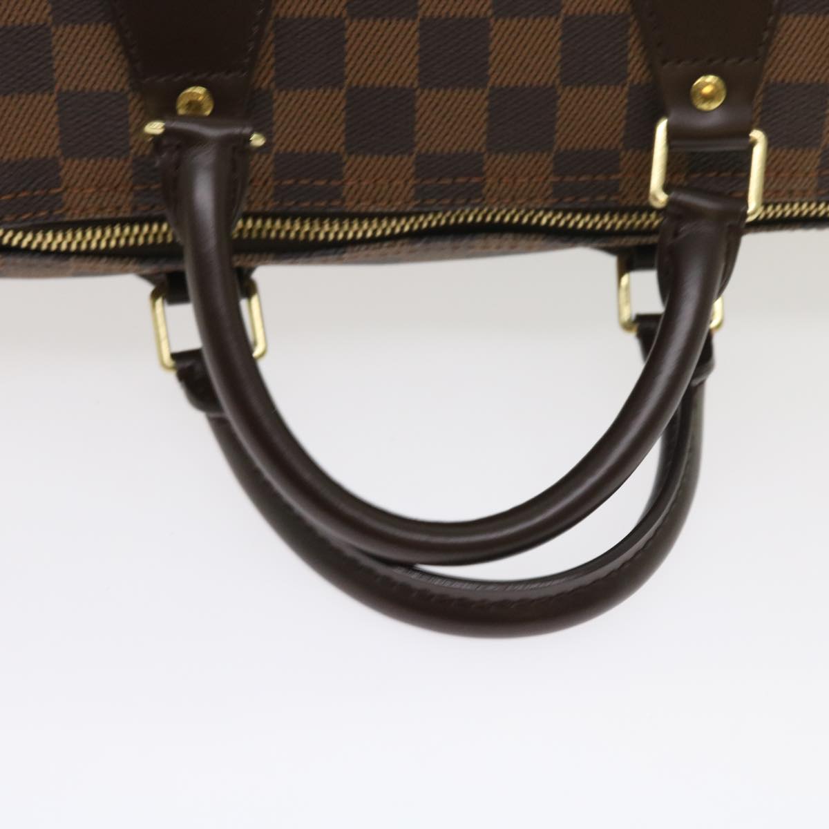 LOUIS VUITTON Damier Ebene Speedy 30 Hand Bag N41364 LV 56392