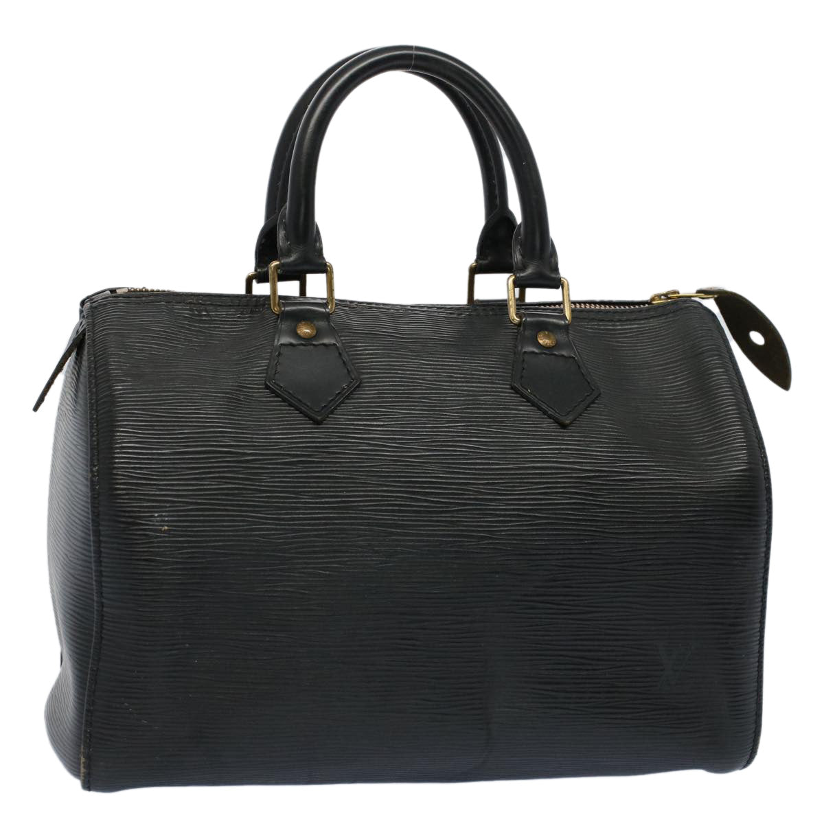 LOUIS VUITTON Epi Speedy 25 Hand Bag Black M43012 LV 56405