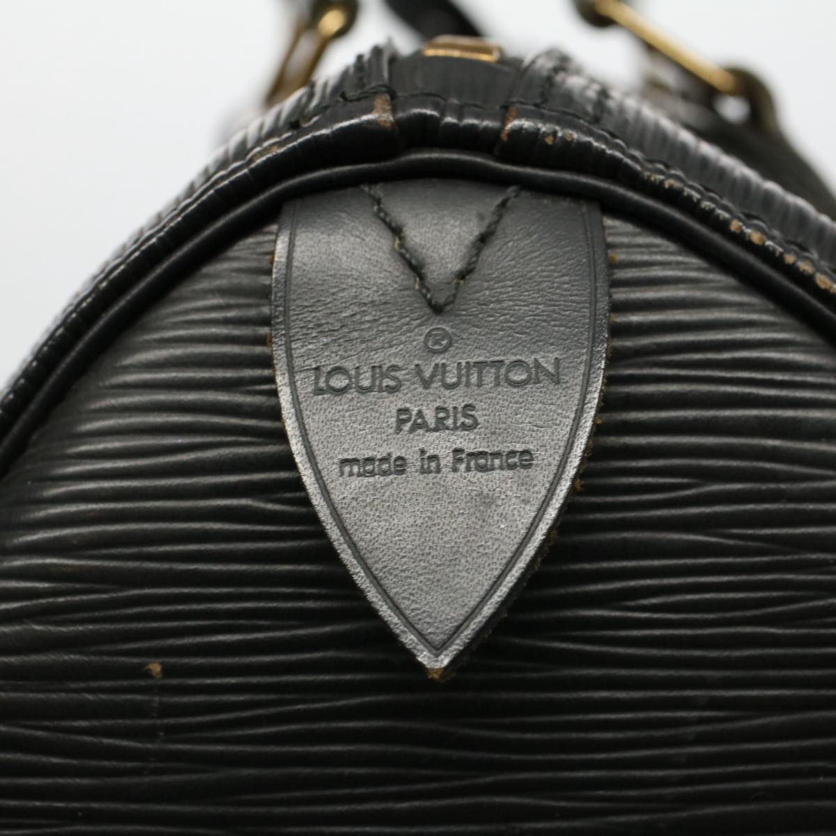 LOUIS VUITTON Epi Speedy 25 Hand Bag Black M43012 LV 56405
