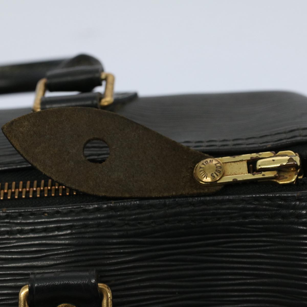LOUIS VUITTON Epi Speedy 25 Hand Bag Black M43012 LV 56405