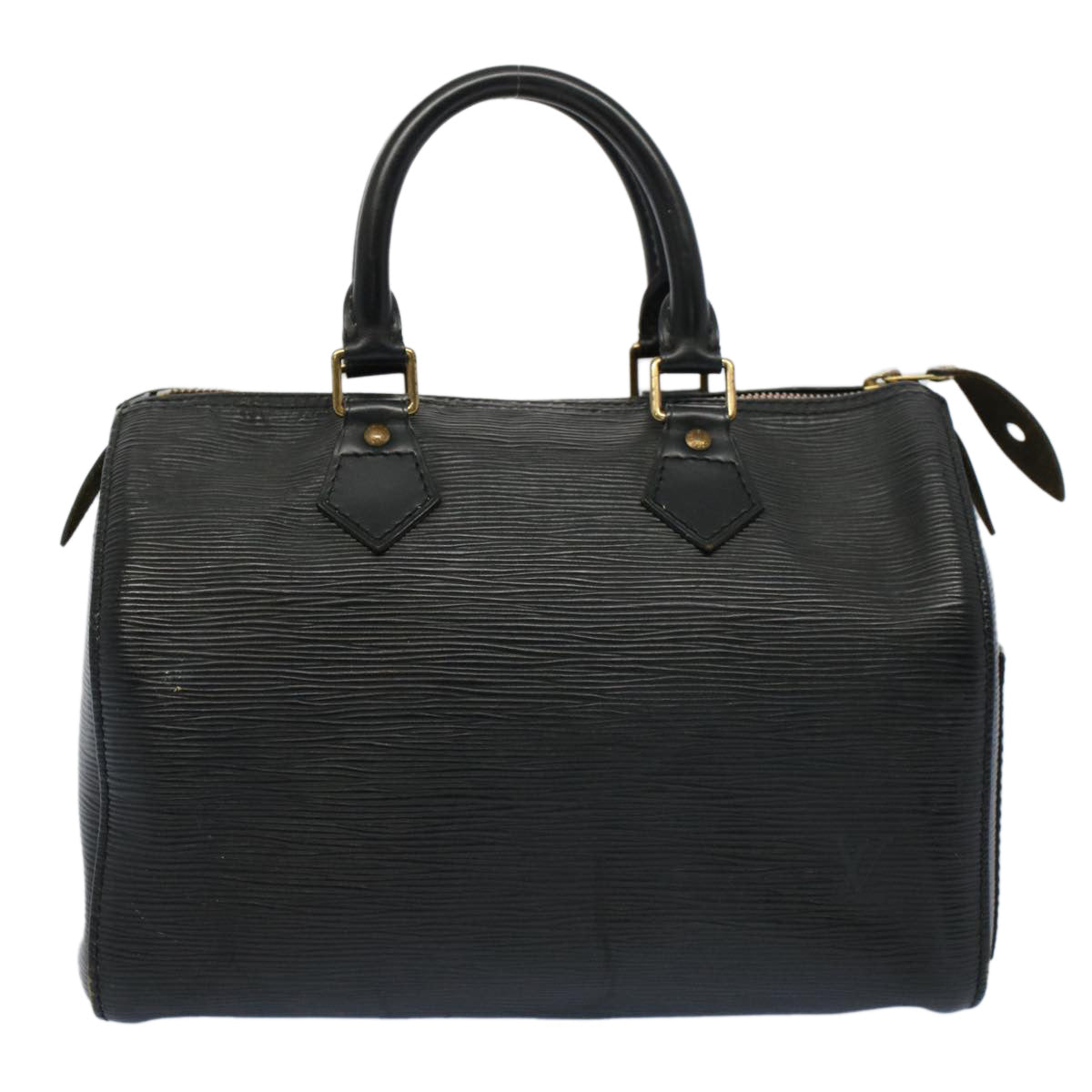 LOUIS VUITTON Epi Speedy 25 Hand Bag Black M43012 LV 56405