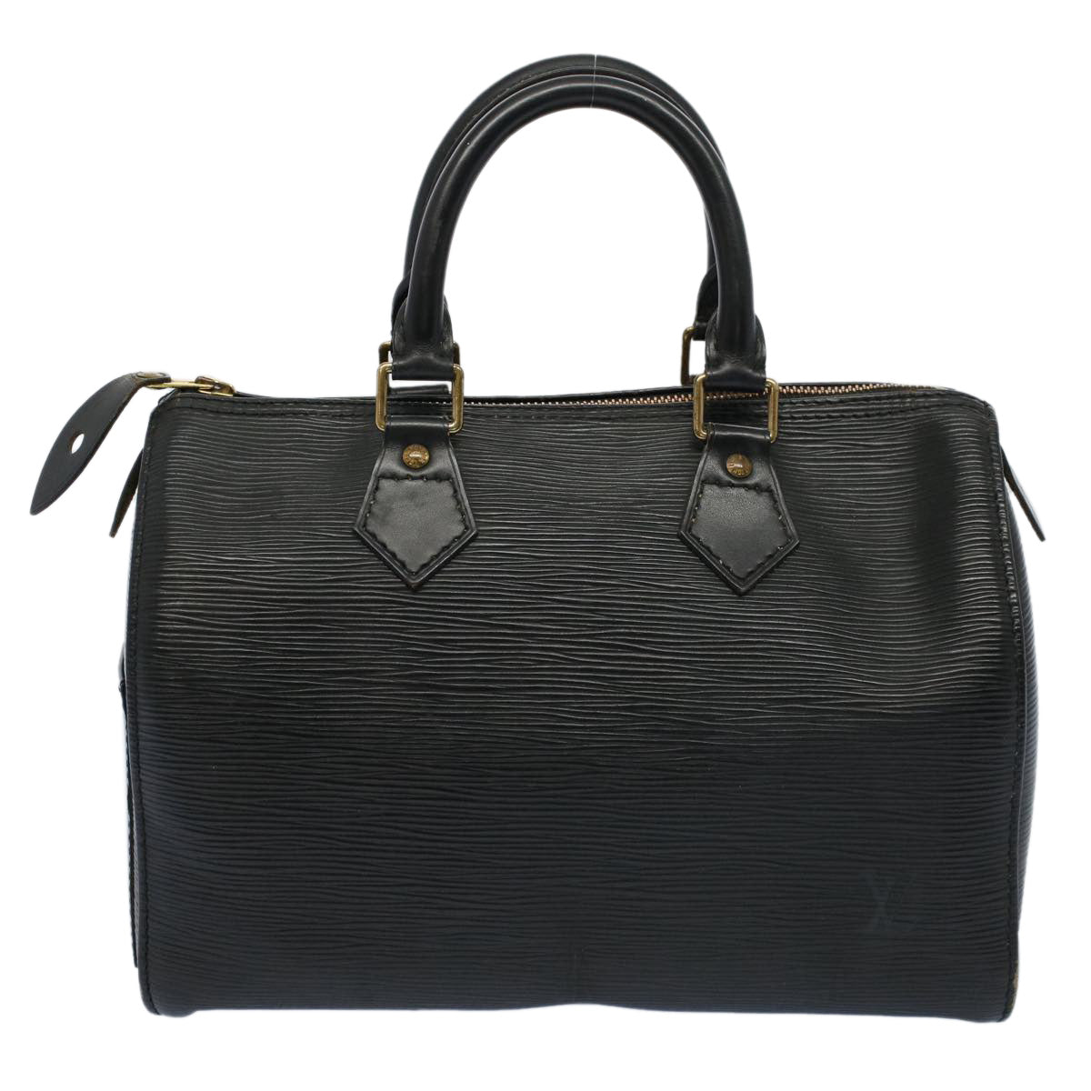 LOUIS VUITTON Epi Speedy 25 Hand Bag Black M43012 LV 56405