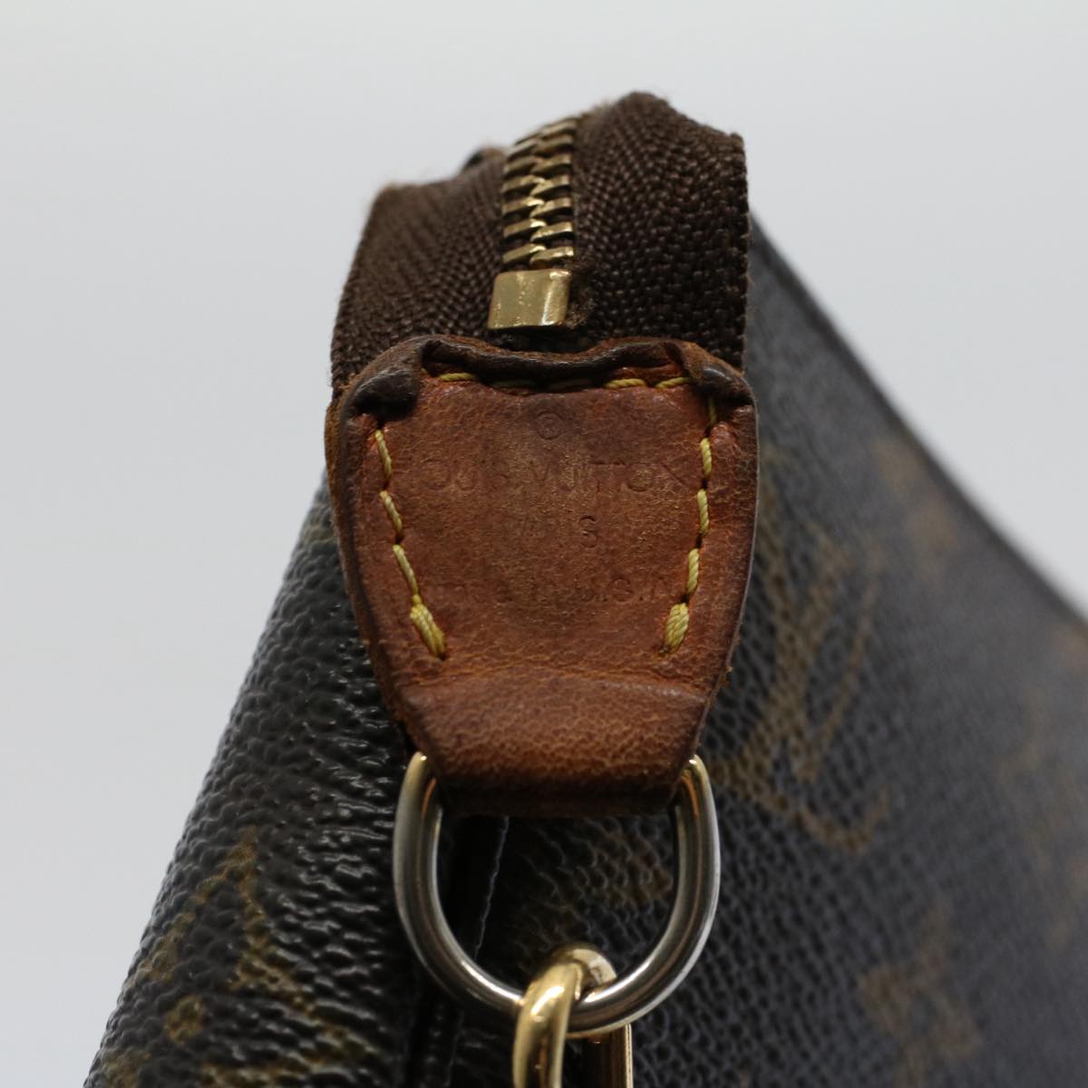 LOUIS VUITTON Monogram Pochette Accessoires Pouch M51980 LV 56416