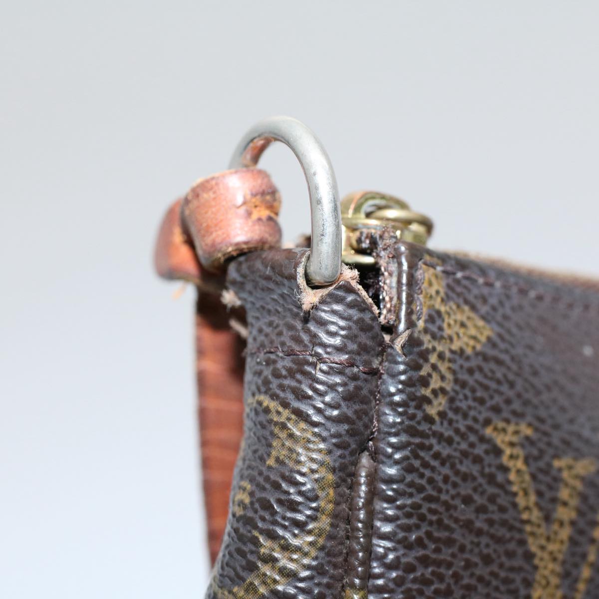 LOUIS VUITTON Monogram Pochette Accessoires Pouch M51980 LV 56416