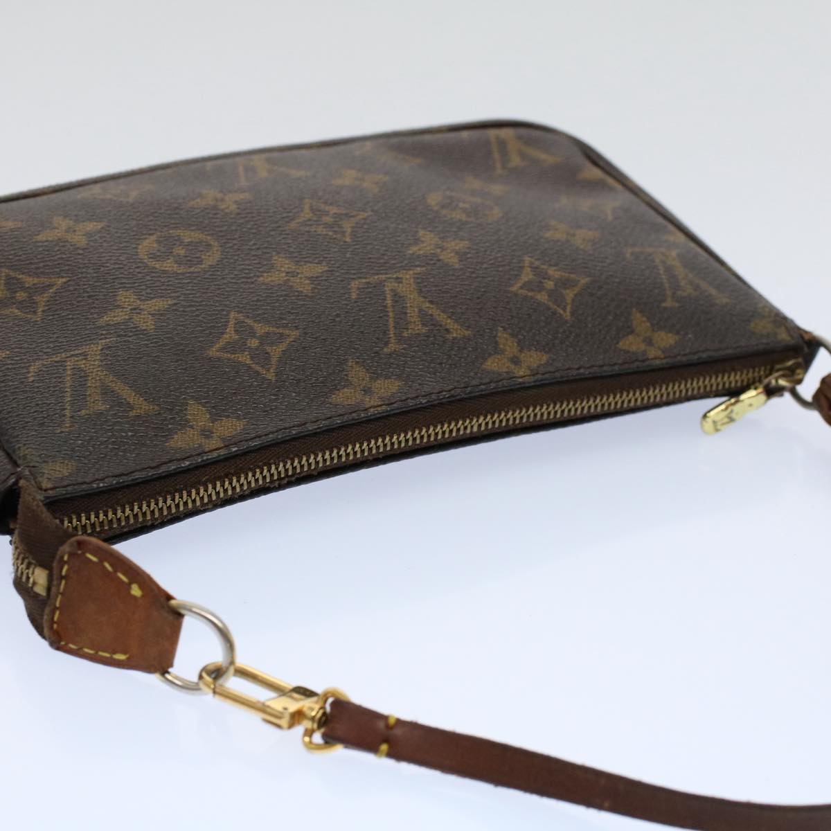 LOUIS VUITTON Monogram Pochette Accessoires Pouch M51980 LV 56416