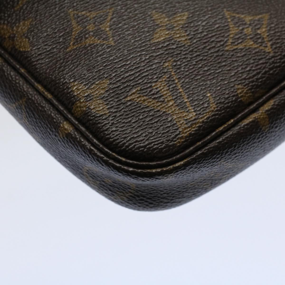 LOUIS VUITTON Monogram Pochette Accessoires Pouch M51980 LV 56417