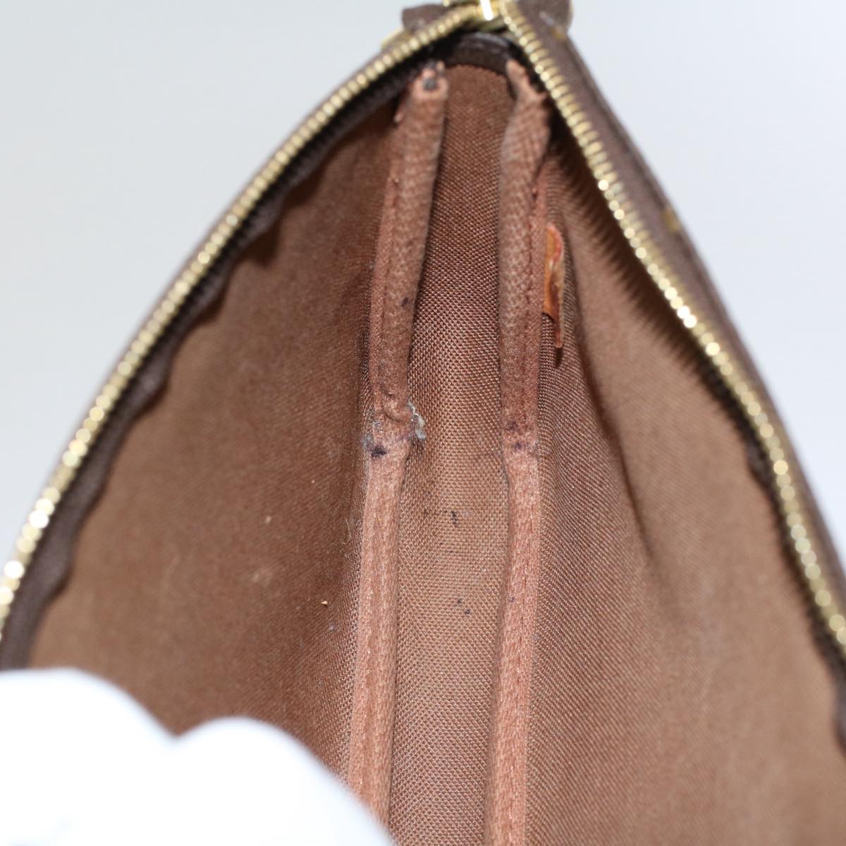 LOUIS VUITTON Monogram Pochette Accessoires Pouch M51980 LV 56417