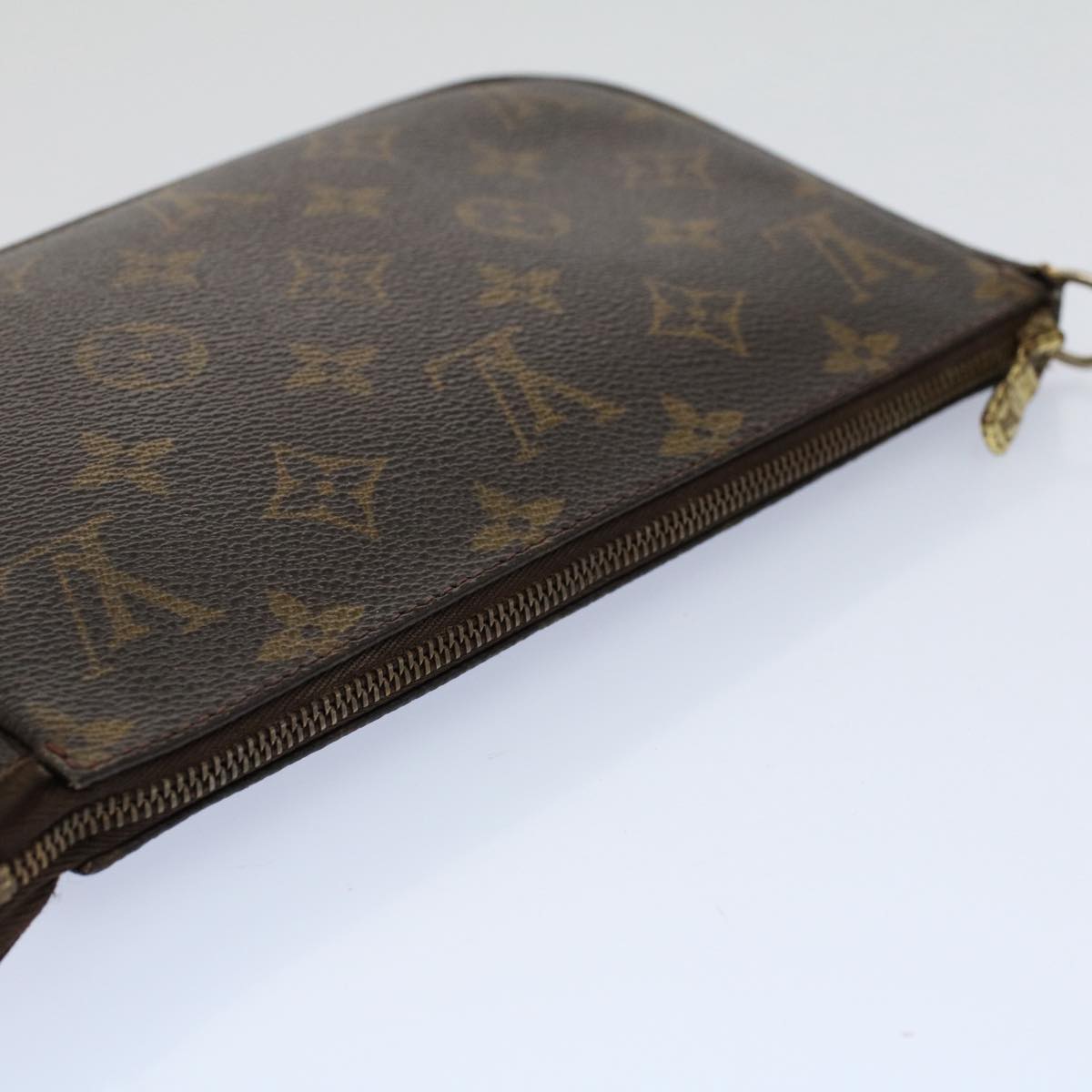 LOUIS VUITTON Monogram Pochette Accessoires Pouch M51980 LV 56419