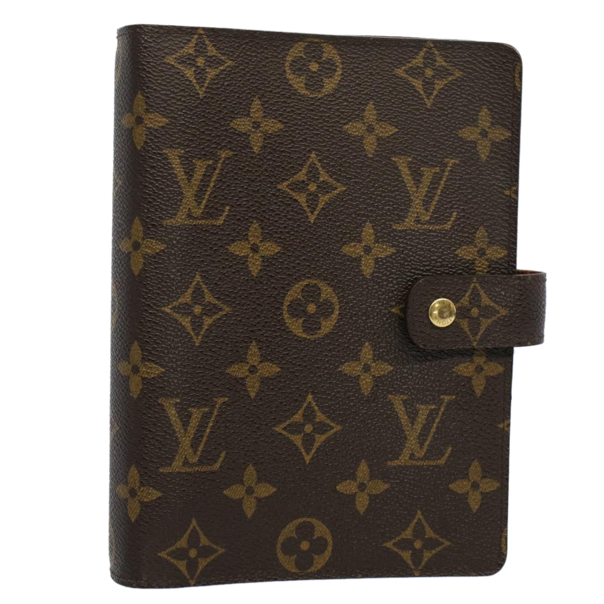 LOUIS VUITTON Monogram Agenda MM Day Planner Cover R20105 LV 56424