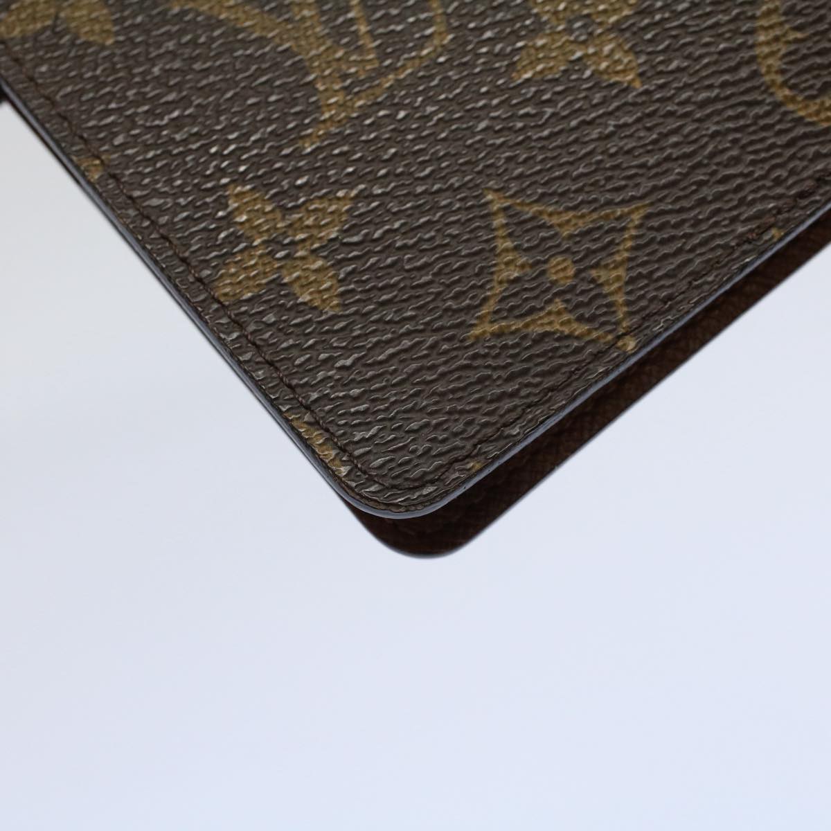 LOUIS VUITTON Monogram Agenda MM Day Planner Cover R20105 LV 56424