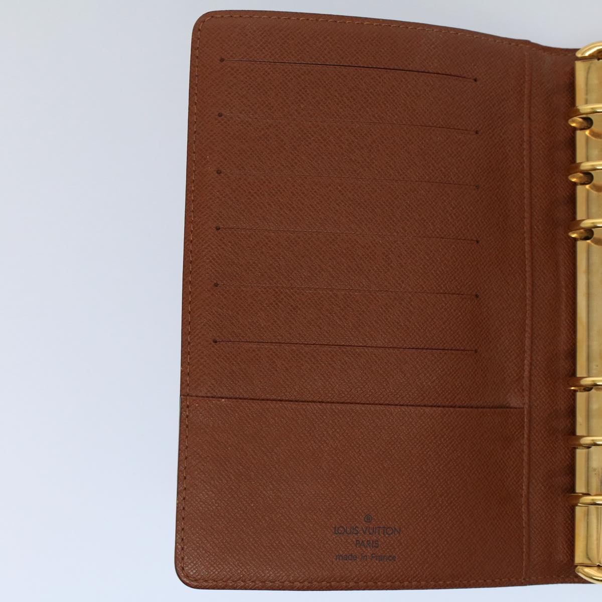 LOUIS VUITTON Monogram Agenda MM Day Planner Cover R20105 LV 56424