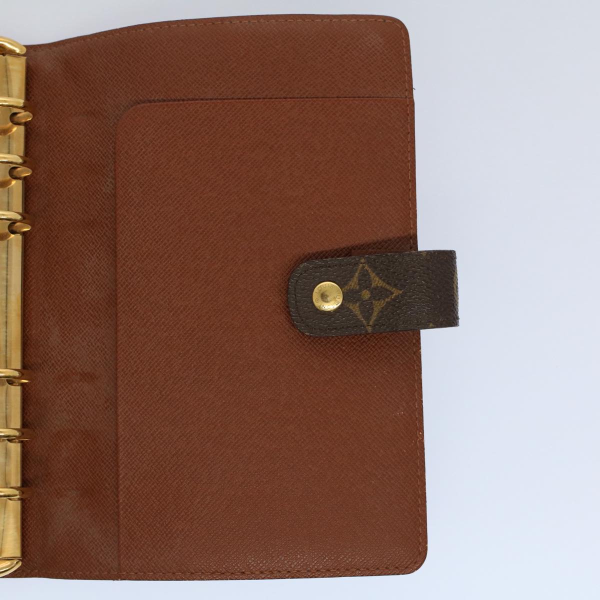LOUIS VUITTON Monogram Agenda MM Day Planner Cover R20105 LV 56424