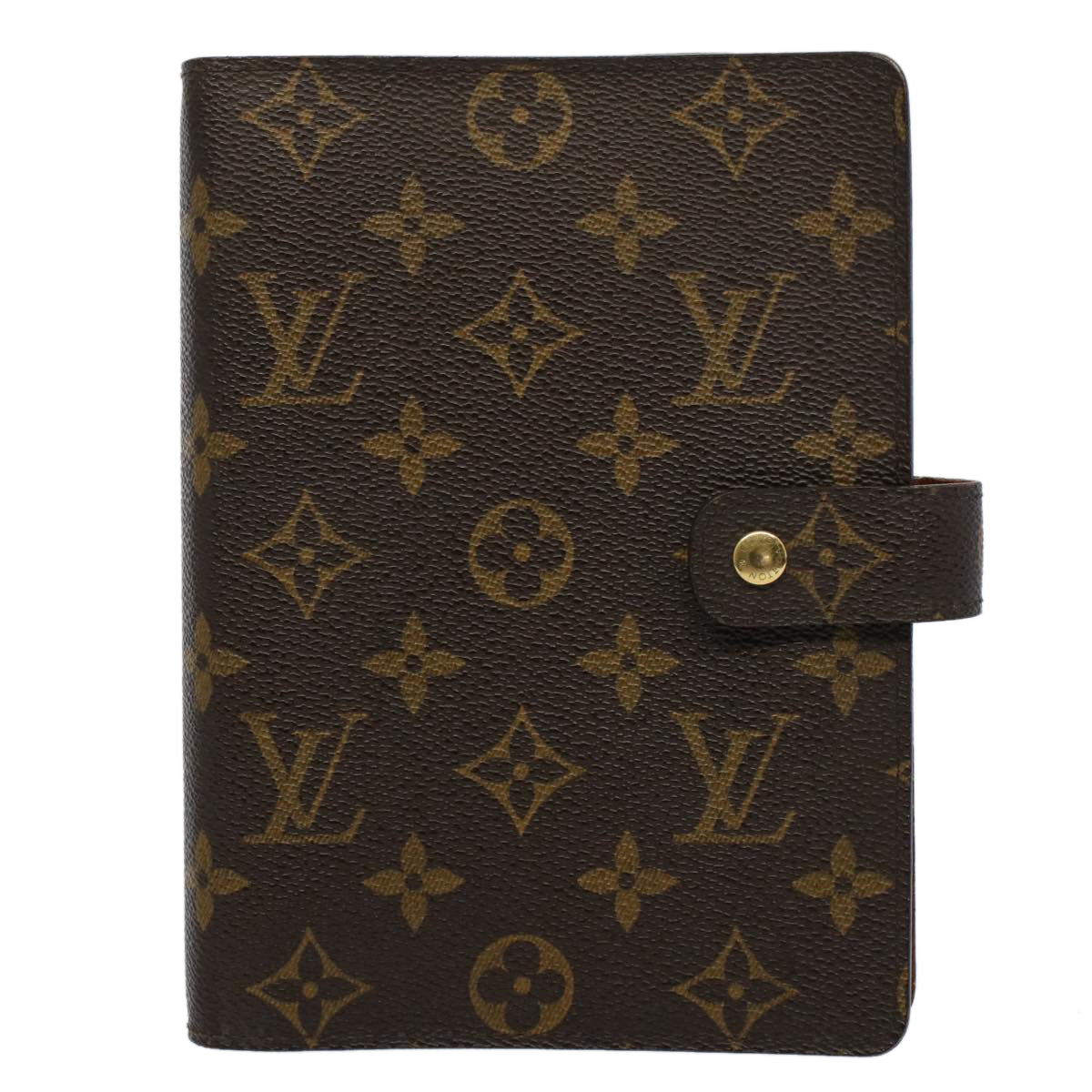 LOUIS VUITTON Monogram Agenda MM Day Planner Cover R20105 LV 56424
