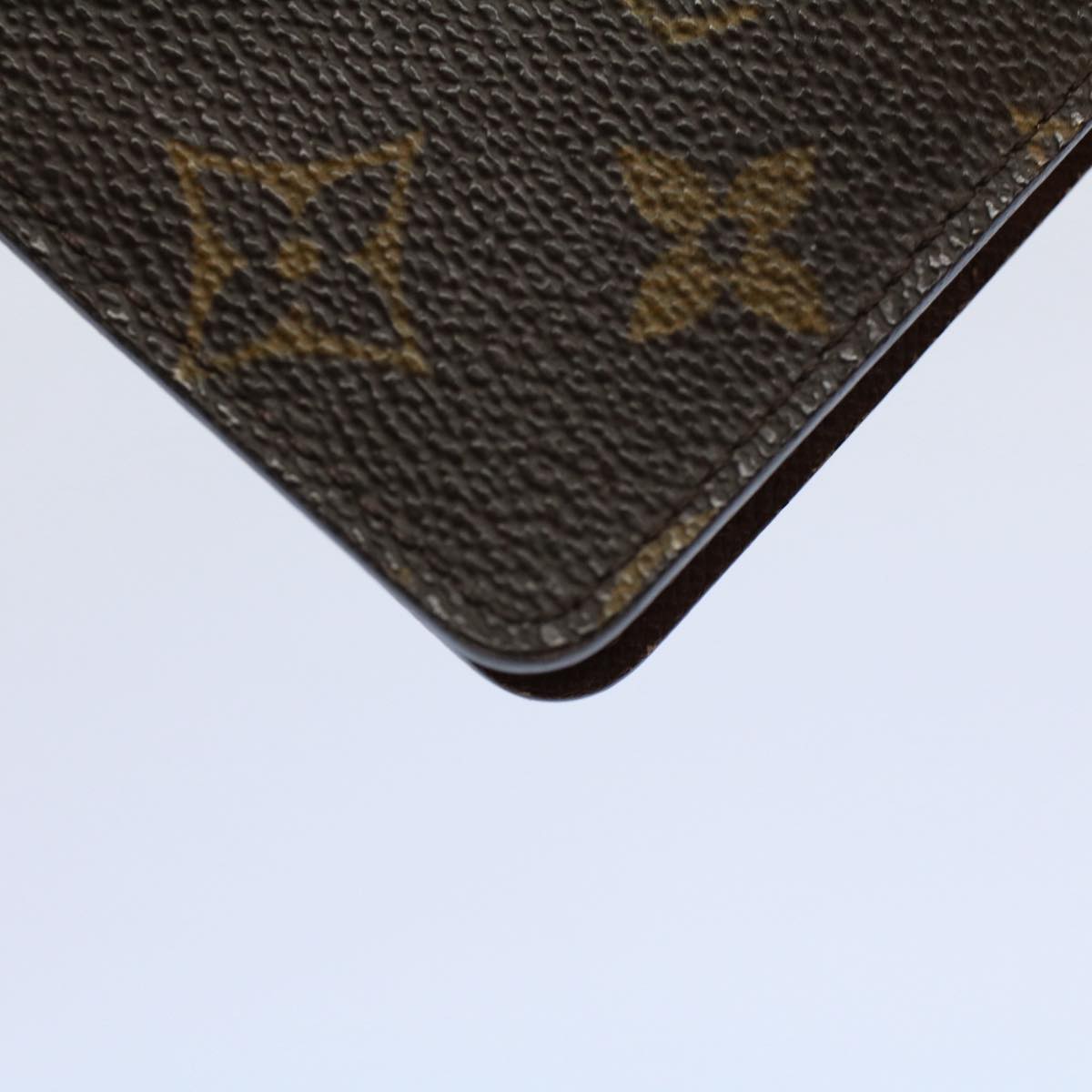 LOUIS VUITTON Monogram Agenda MM Day Planner Cover R20105 LV 56424