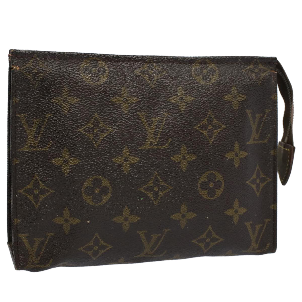 LOUIS VUITTON Monogram Poche Toilette 19 Pouch M47544 LV 56426