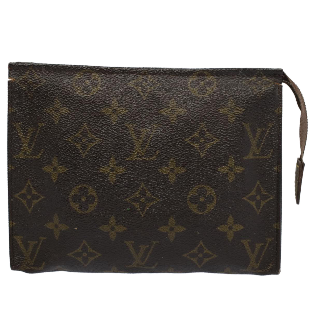 LOUIS VUITTON Monogram Poche Toilette 19 Pouch M47544 LV 56426