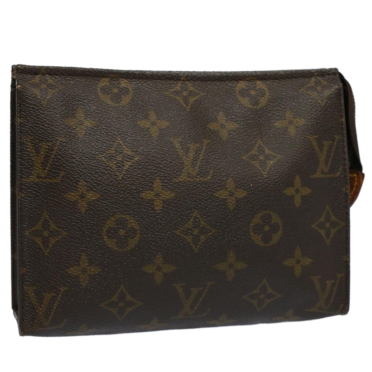LOUIS VUITTON Monogram Poche Toilette 19 Pouch M47544 LV 56427