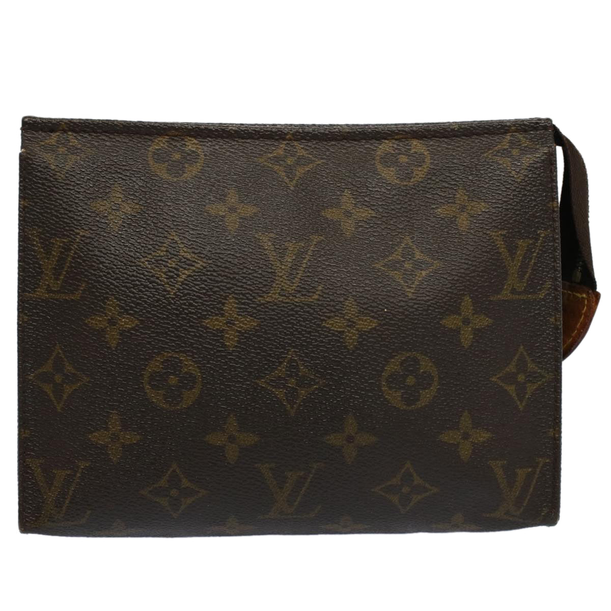 LOUIS VUITTON Monogram Poche Toilette 19 Pouch M47544 LV 56427