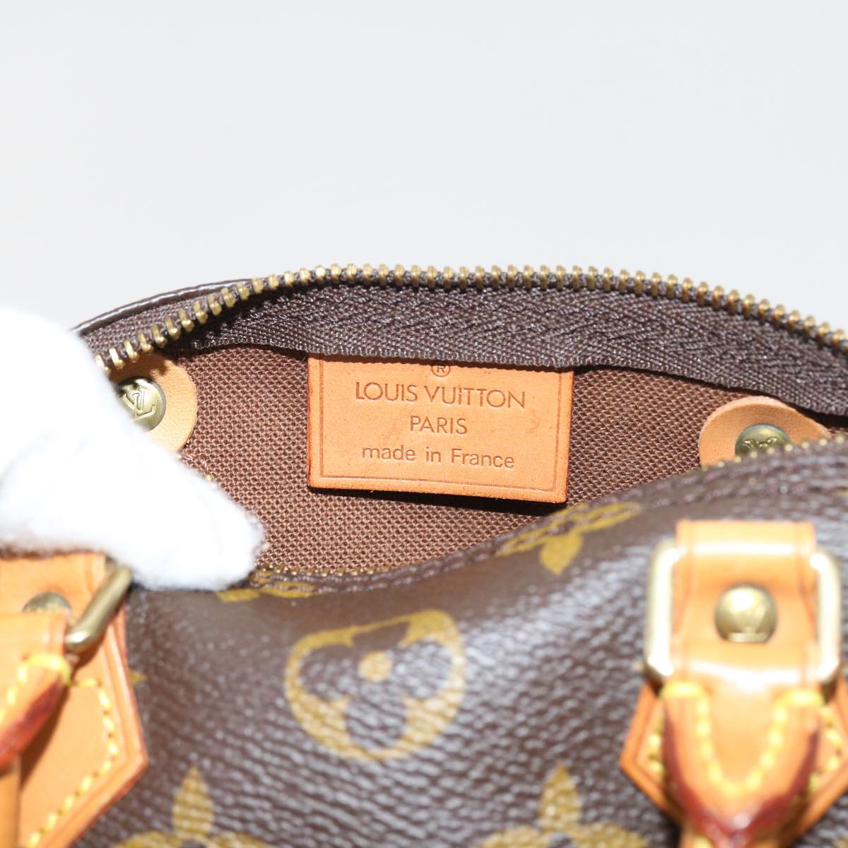 LOUIS VUITTON Monogram Mini Speedy Hand Bag M41534 LV 56434