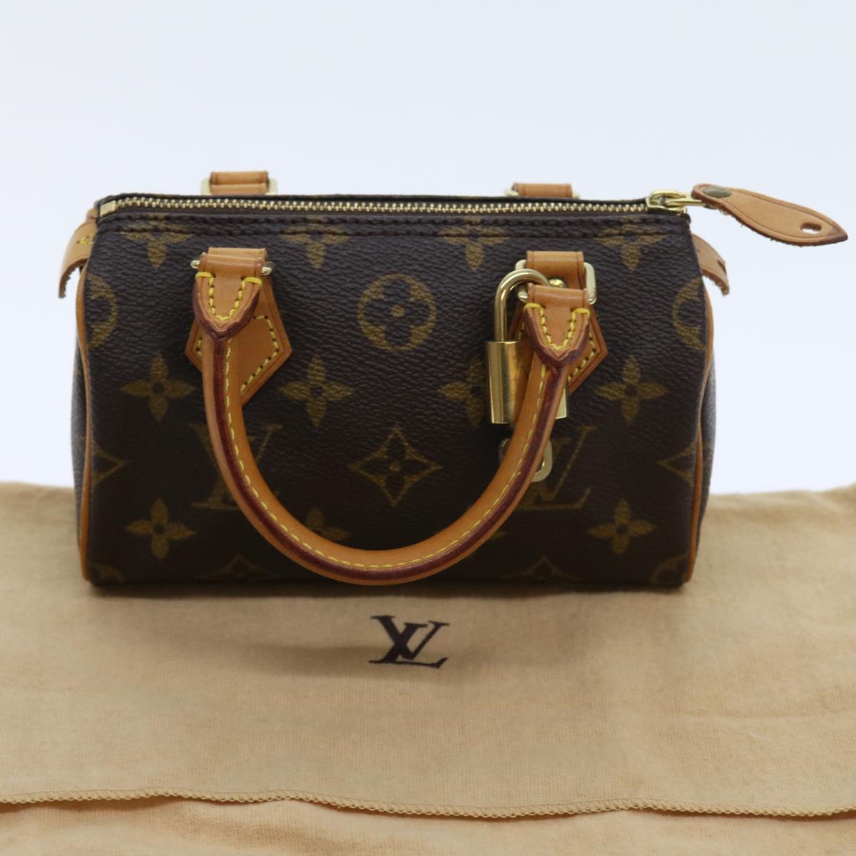 LOUIS VUITTON Monogram Mini Speedy Hand Bag M41534 LV 56434