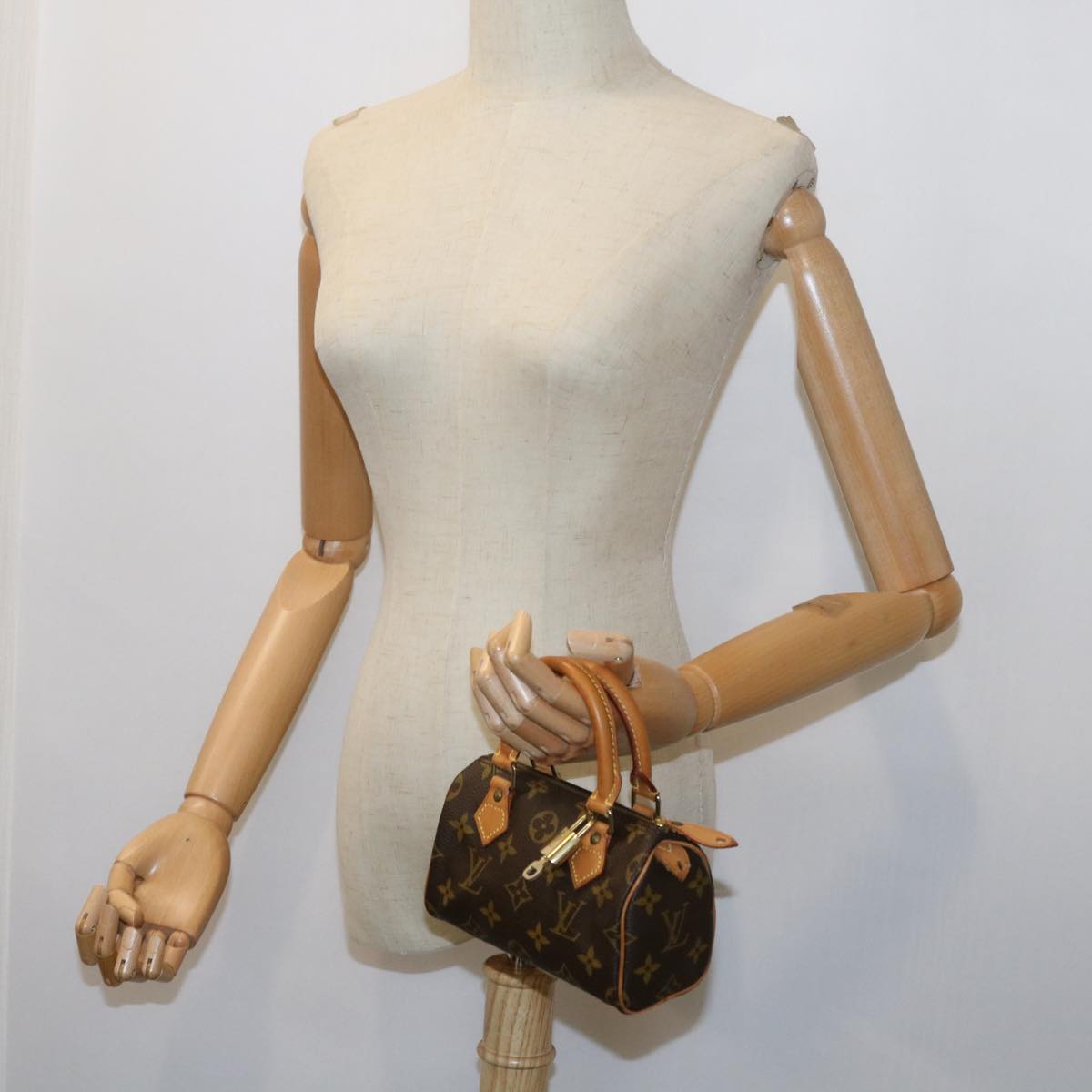 LOUIS VUITTON Monogram Mini Speedy Hand Bag M41534 LV 56434