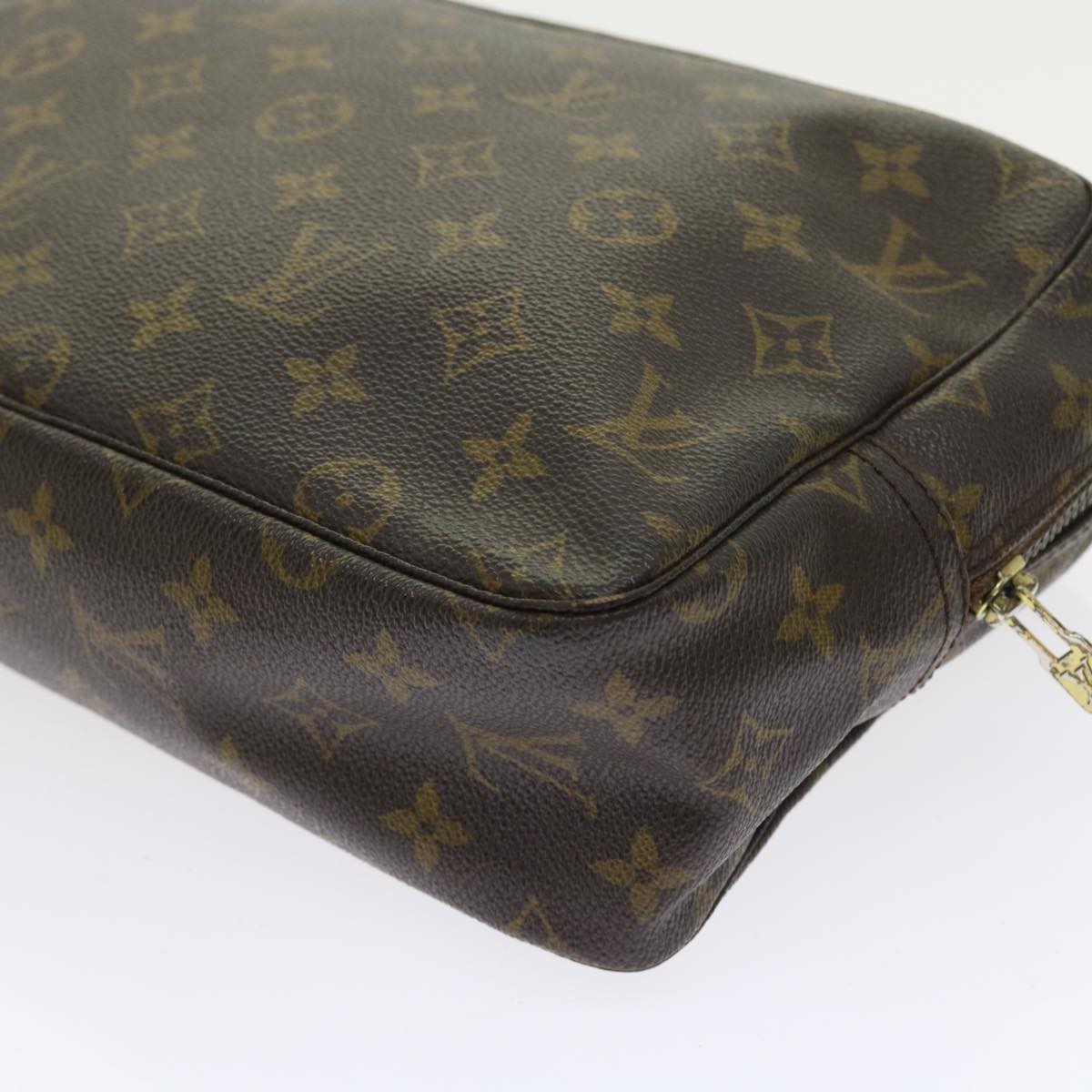 LOUIS VUITTON Monogram Trousse Toilette 28 Clutch Bag M47522 LV 56438