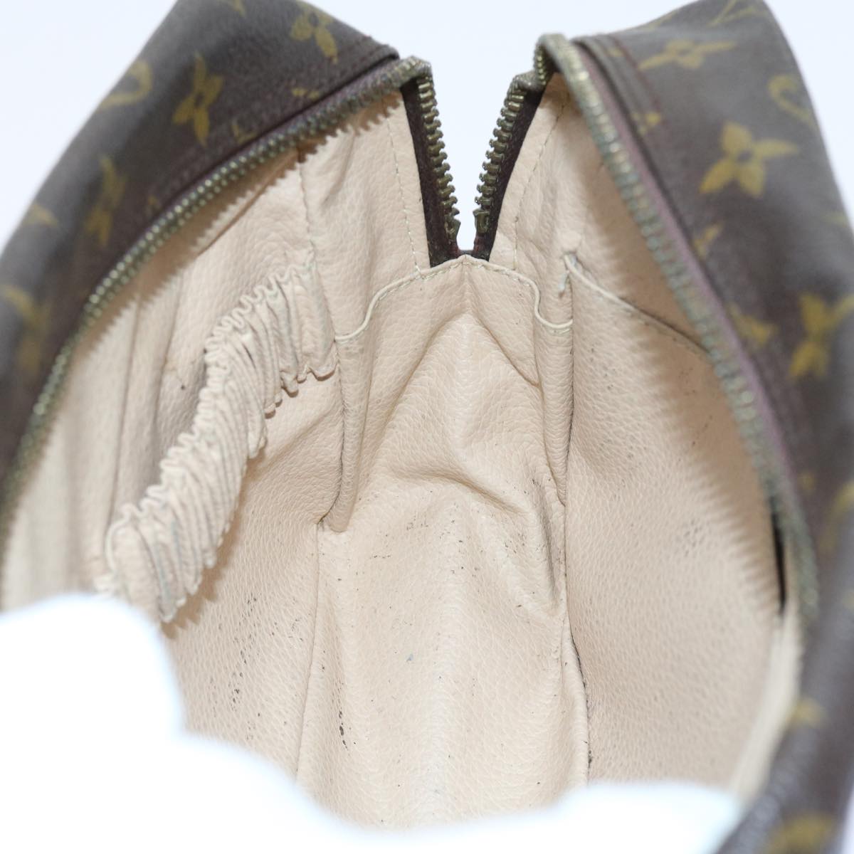 LOUIS VUITTON Monogram Trousse Toilette 28 Clutch Bag M47522 LV 56438