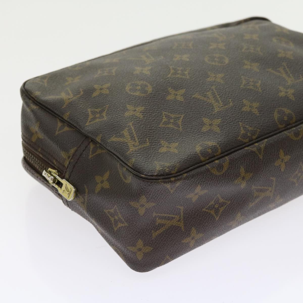 LOUIS VUITTON Monogram Trousse Toilette 28 Clutch Bag M47522 LV 56438