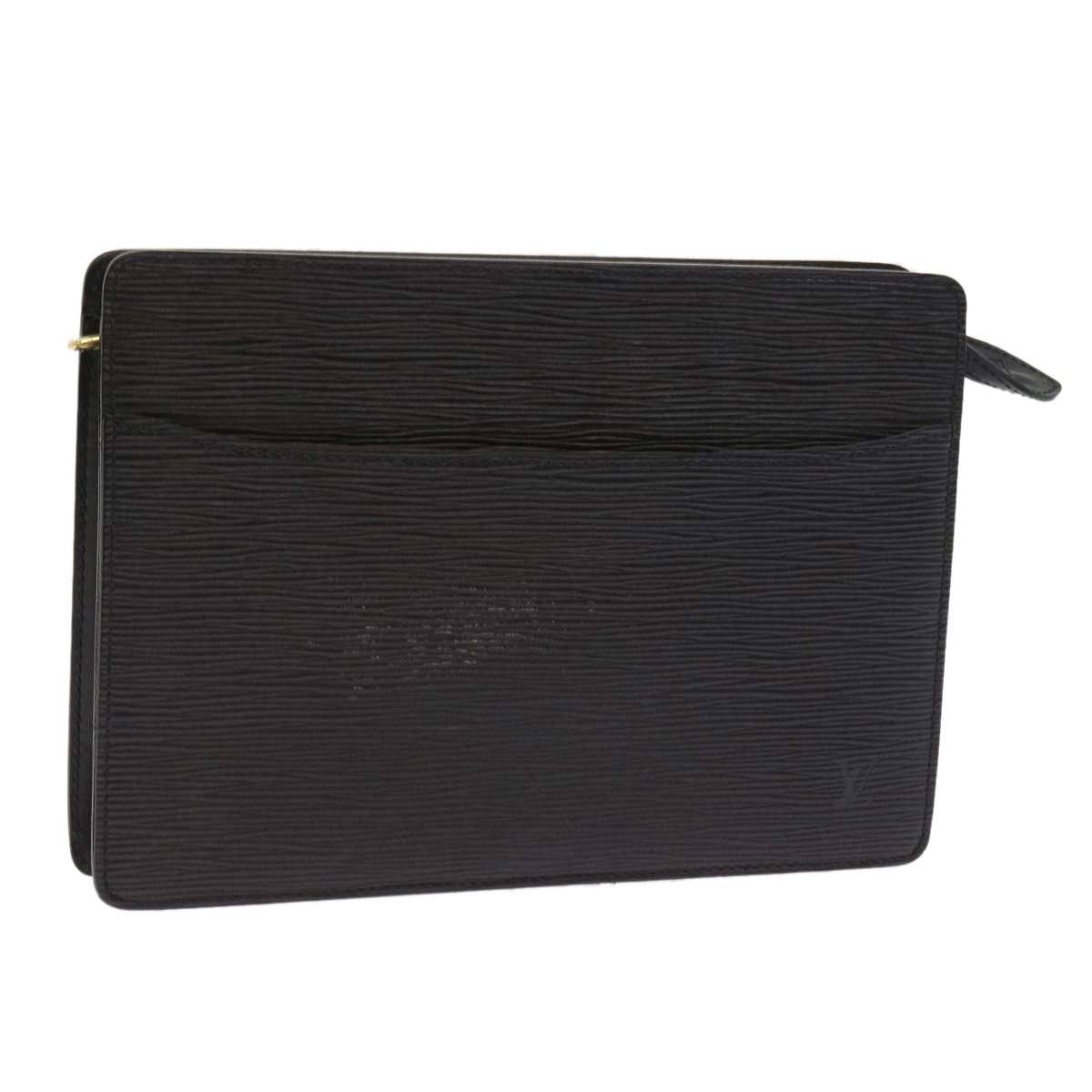 LOUIS VUITTON Epi Pochette Homme Clutch Bag Black M52522 LV 56441