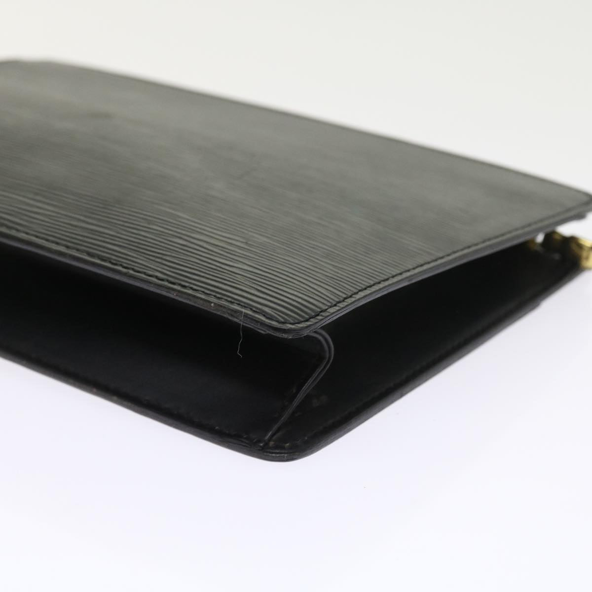 LOUIS VUITTON Epi Pochette Homme Clutch Bag Black M52522 LV 56441