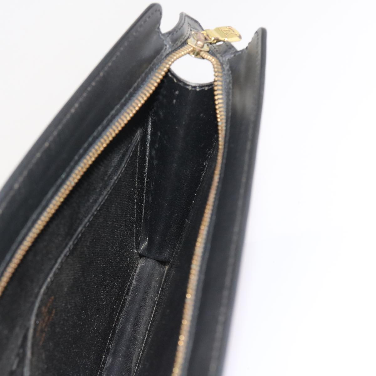 LOUIS VUITTON Epi Pochette Homme Clutch Bag Black M52522 LV 56441