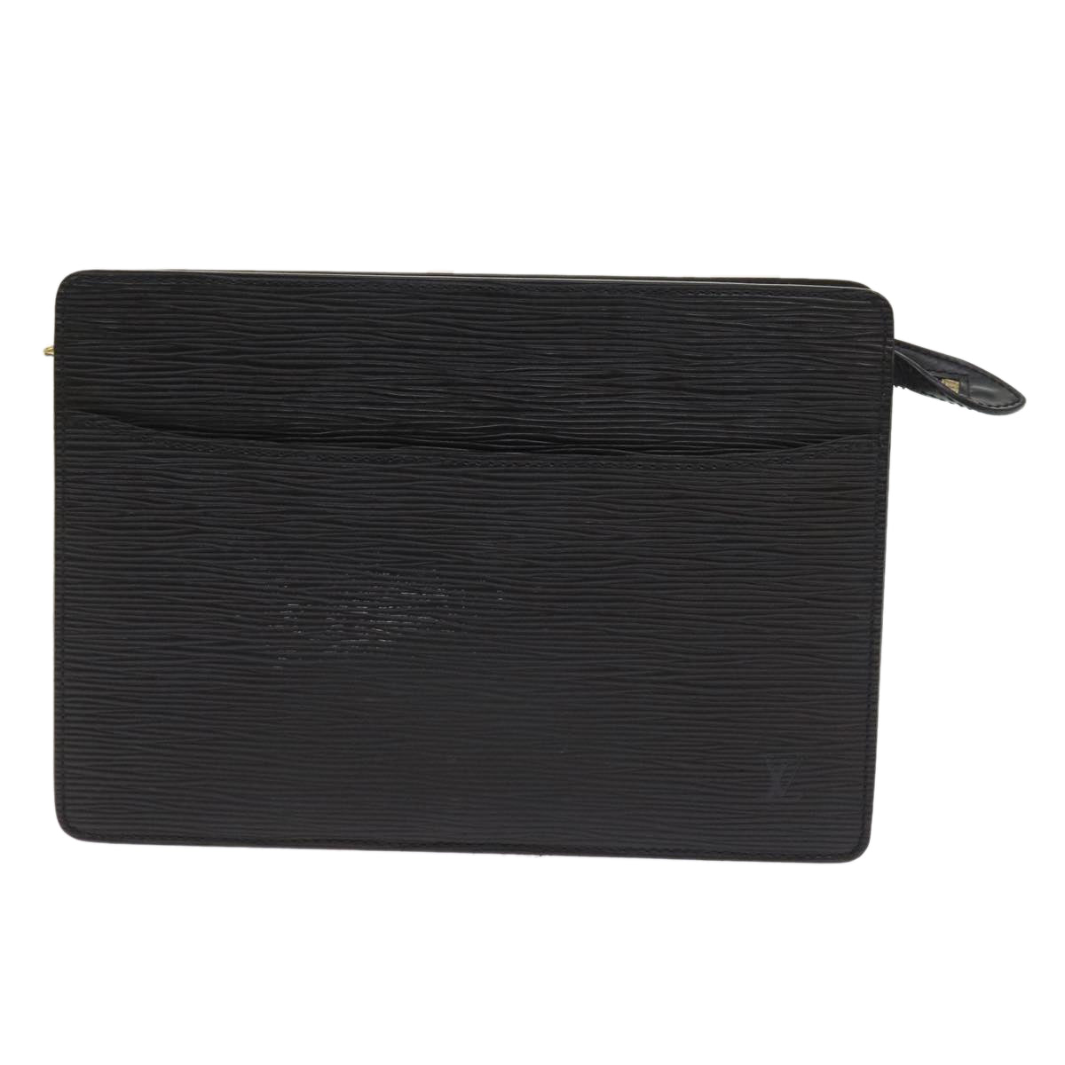 LOUIS VUITTON Epi Pochette Homme Clutch Bag Black M52522 LV 56441