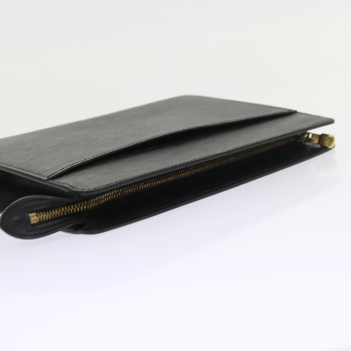LOUIS VUITTON Epi Pochette Homme Clutch Bag Black M52522 LV 56441