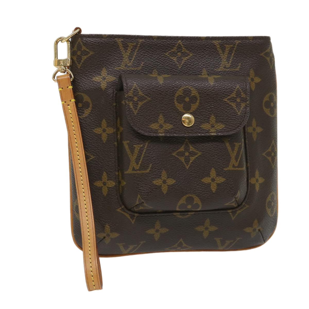 LOUIS VUITTON Monogram Partition Pouch M51901 LV 56445