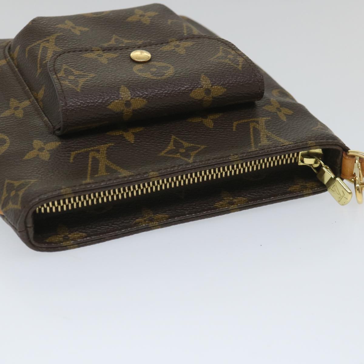 LOUIS VUITTON Monogram Partition Pouch M51901 LV 56445