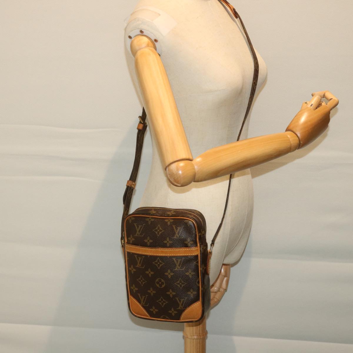 LOUIS VUITTON Monogram Danube Shoulder Bag M45266 LV 56452