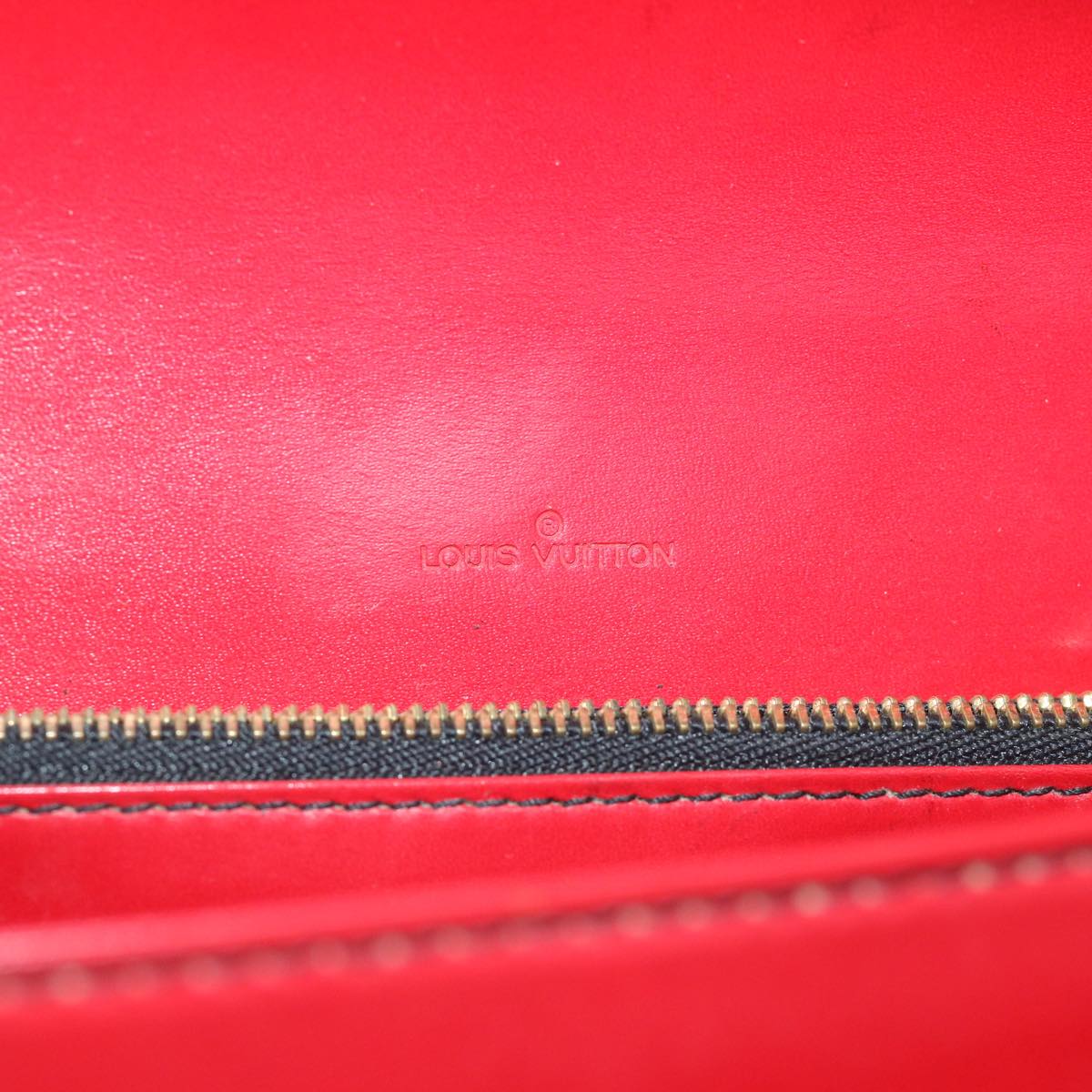LOUIS VUITTON Epi Free Run Shoulder Bag Red Black M52417 LV 56485