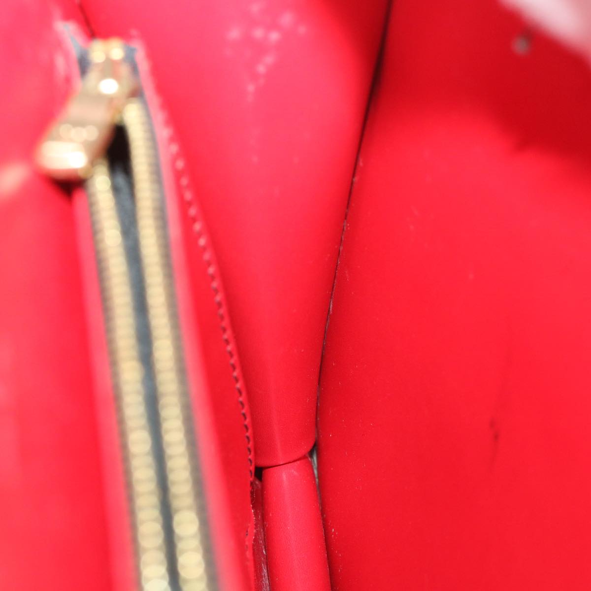 LOUIS VUITTON Epi Free Run Shoulder Bag Red Black M52417 LV 56485