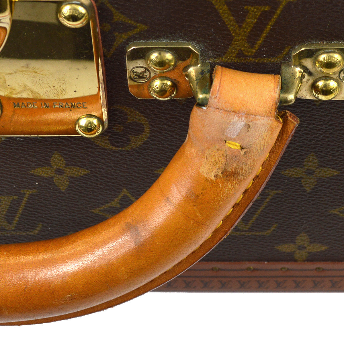 Louis Vuitton 1975 Monogram Alzer 75 Suitcase Luggage M21225