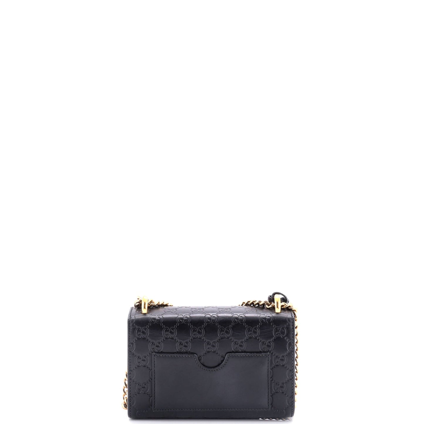 Padlock Shoulder Bag Guccissima Leather Small